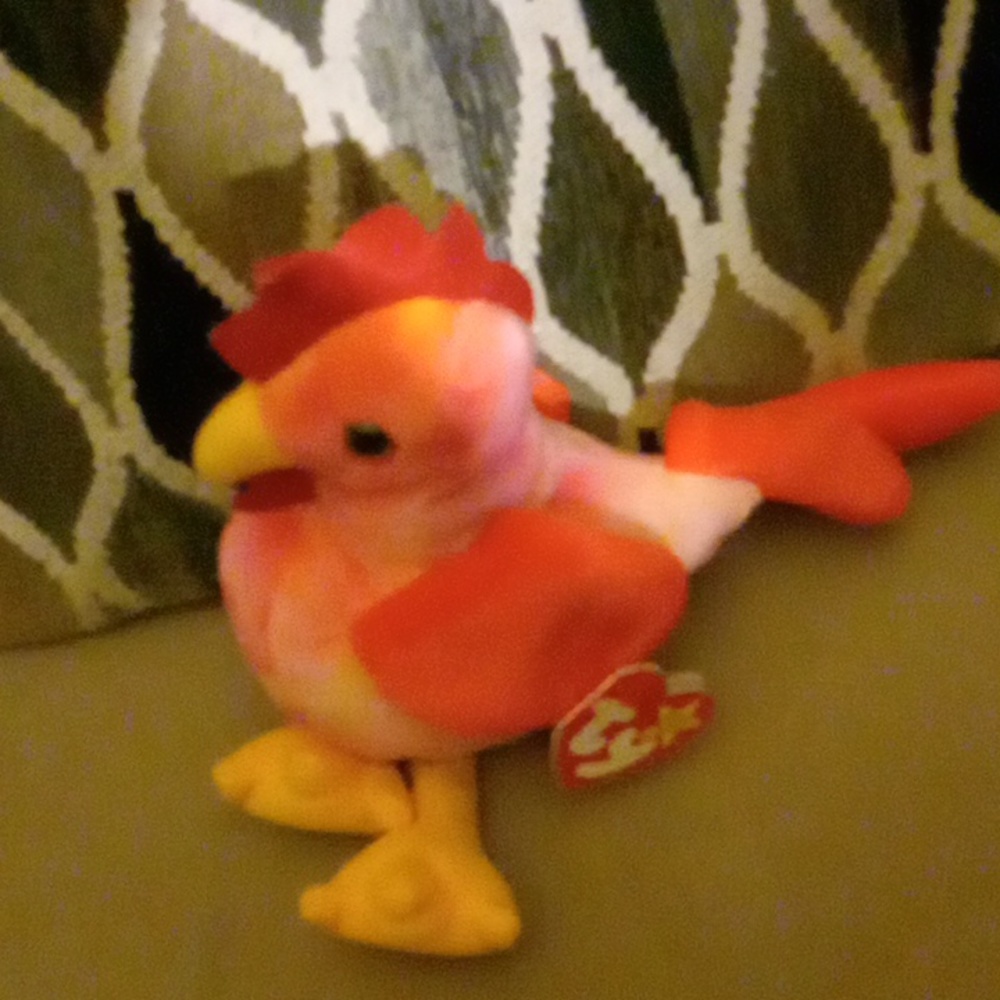 Beanie baby strut